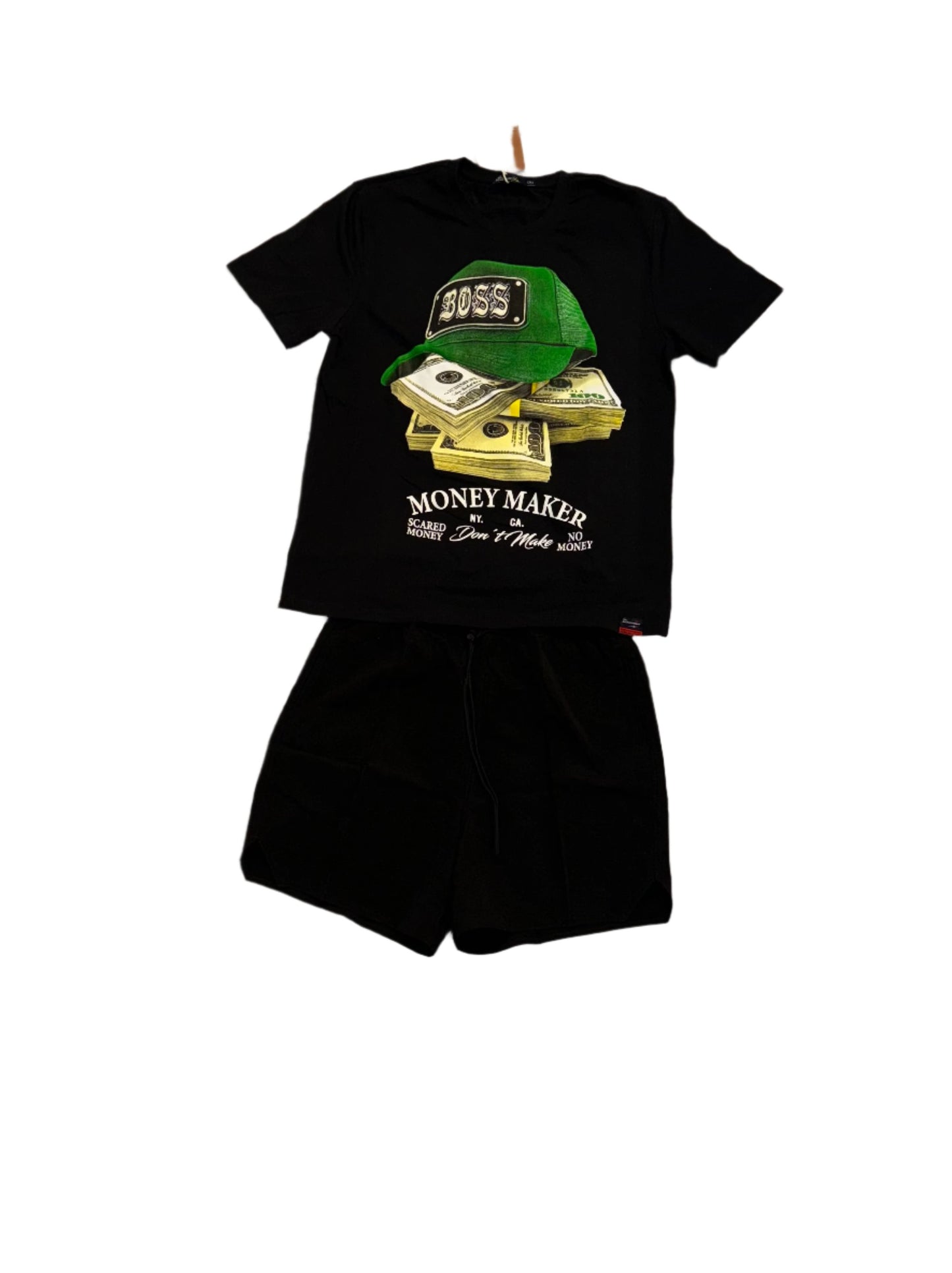 Solid Nylon Track Shorts
