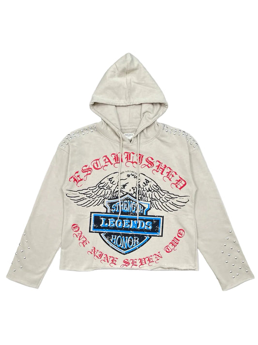 ESTABLISHED STUDDED F/T HOODIE