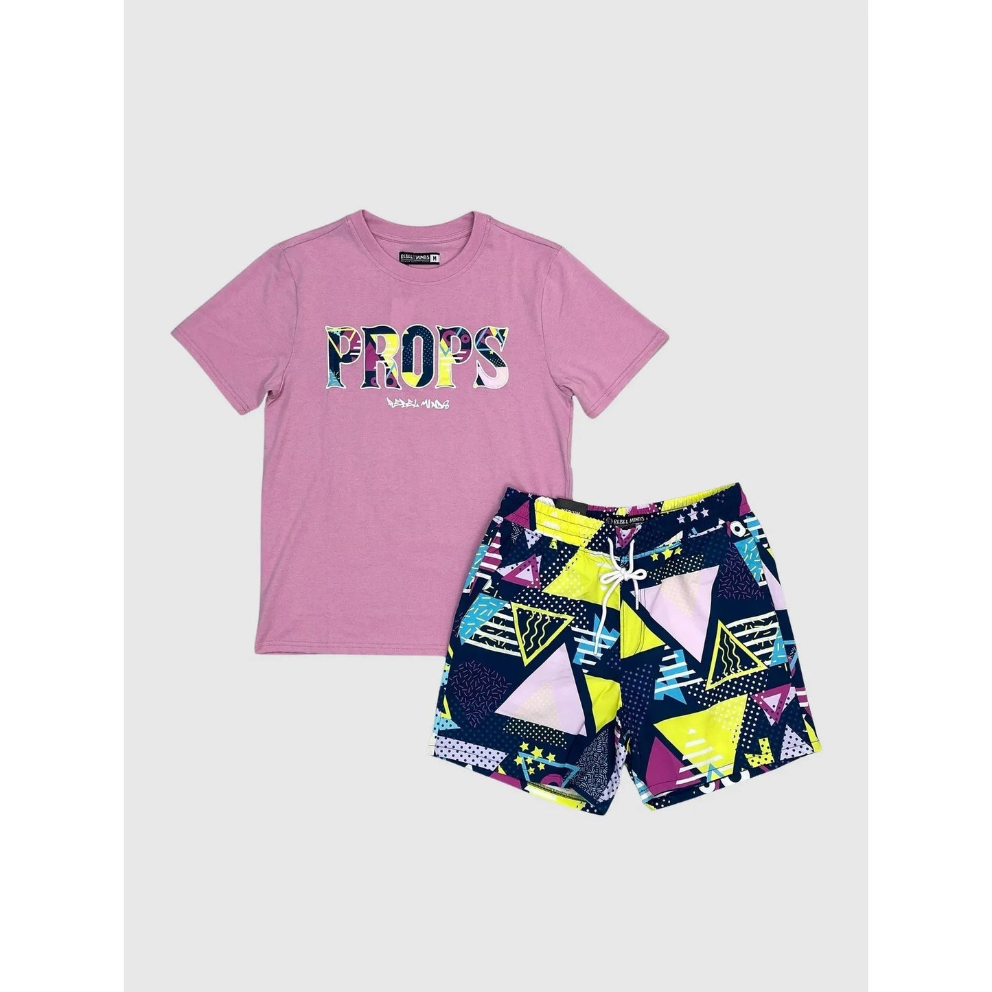 PROPS TEE BOARD SHORT SET